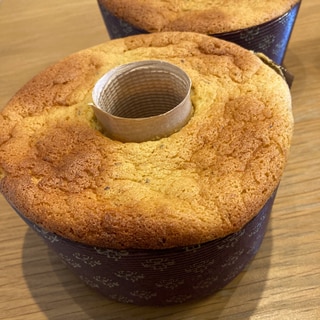 甘酒米粉シフォンケーキ